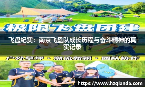 飞盘纪实：南京飞盘队成长历程与奋斗精神的真实记录